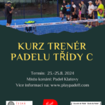 Kurz trenér padelu třídy C