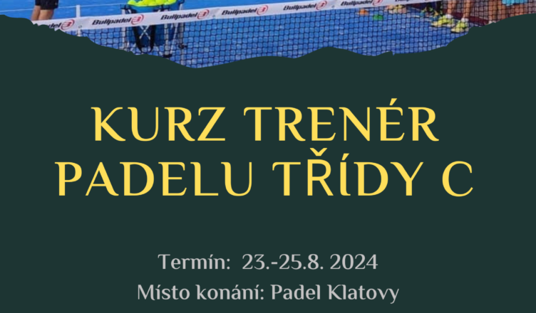 Kurz trenér padelu třídy C